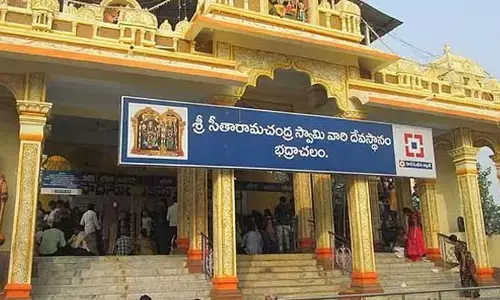 భద్రాచలం రామాలయంలో వెండి ఇటుక మాయం