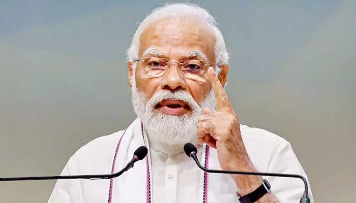 సక్సెస్ సీక్రెట్ బయటపెట్టిన ప్రధాని మోడీ.. ఎన్నికల వేళ సంచలన వ్యాఖ్యలు సక్సెస్ సీక్రెట్ బయటపెట్టిన ప్రధాని మోడీ.. ఎన్నికల వేళ సంచలన వ్యాఖ్యలు