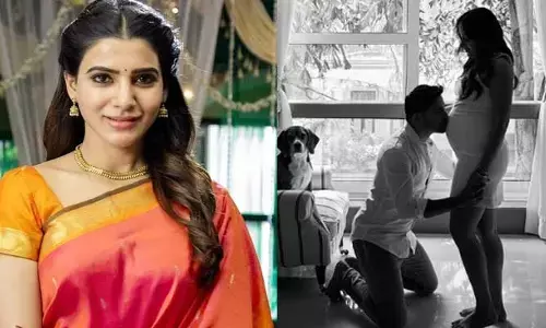 తండ్రి కాబోతున్న వరుణ్.. బేబీబంప్‌పై ముద్దుపెడుతూ.. సమంత పోస్ట్ వైరల్