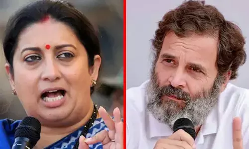 కేజ్రీవాల్‌‌ను అవినితీపరుడన్నది రాహుల్ గాంధీయే :స్మృతి ఇరానీ