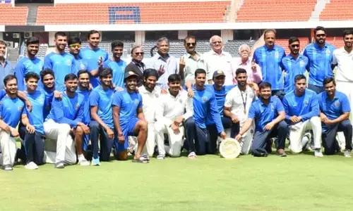 రంజీ ట్రోఫీ ప్లేట్ గ్రూపు విజేత హైదరాబాద్.. ఫైనల్‌లో మేఘాలయపై విజయం