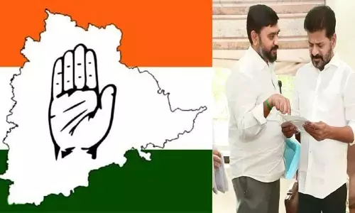కాంగ్రెస్ లోకి బీజేపీ ఎమ్మెల్యే!.. ఈటల స్కెచ్ లో భాగమేనా?