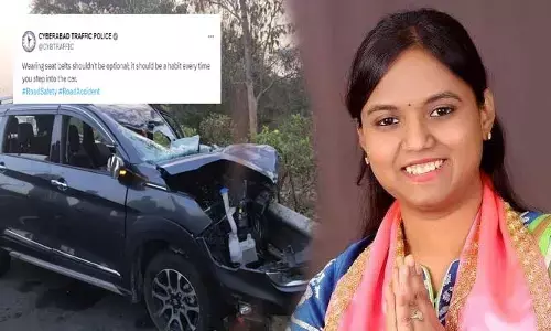 లాస్య నందిత యాక్సిడెంట్.. వాహనదారులకు పోలీసుల కీలక హెచ్చరిక