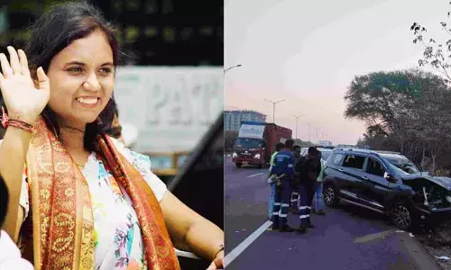 12 ఏళ్ల పాపను సేవ్ చేసిన MLA లాస్య.. ప్రమాదానికి ముందు ఏం జరిగిందో తెలుసా?