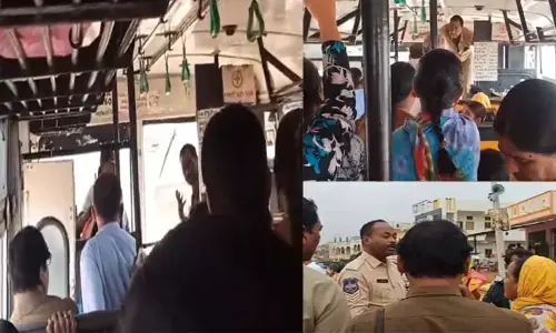 ఆర్టీసీ బస్సు మాకు నచ్చిన చోట ఆపాలి! చివరికి పోలీసుల దాకా పోయిన పంచాయతీ