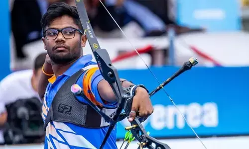 Paris Olympics : ధీరజ్ బాణం పతకం తెచ్చేనా?.. విజయవాడ కుర్రాడిపై ఆశలు