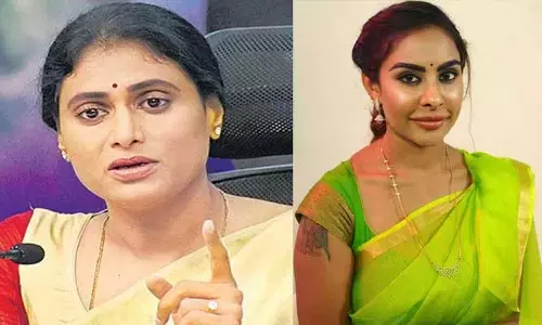వైఎస్ షర్మిల ఫిర్యాదు.. నటి శ్రీరెడ్డి సహా 8 మందిపై కేసులు