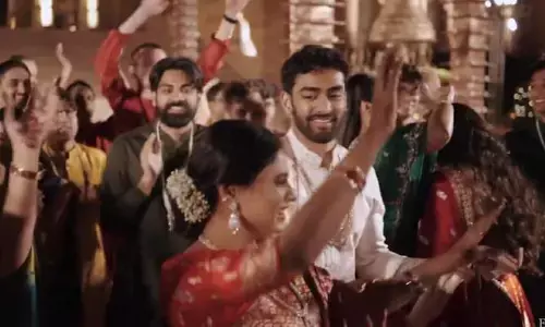 కుమారుడి పెళ్లిలో అదిరిపోయే స్టెప్పులేసిన షర్మిల (వీడియో)