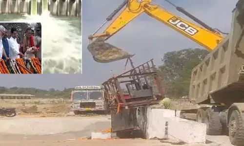Breaking: నిన్నకృష్ణమ్మ పరవళ్లు.. నేడు లారీలకు గేట్లు