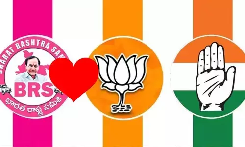 బీజేపీ లవ్ బీఆర్ఎస్! కాంగ్రెస్ పార్టీ ఆసక్తికర ట్వీట్..