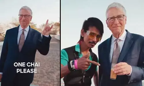 Bill Gates: రోడ్డు సైడ్ చాయ్ తాగిన ప్రపంచ కుబేరుడు బిల్‌గేట్స్.. డాలీ చాయ్‌వాలా హంగామా! (వీడియో వైరల్)