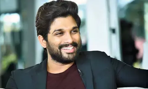 అల్లు అర్జున్ తో ఒక్కసారైనా ఆ పని చేయాలంటూ  తన కోరిక బయటపెట్టి షాకిచ్చిన స్టార్ కిడ్