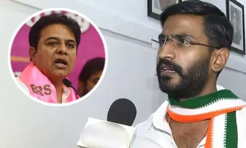 కేటీఆర్ సవాల్ స్వీకరించిన బల్మూరి వెంకట్.. మల్కాజ్‌గిరిలో పోటీకి సిద్ధమని ప్రకటన