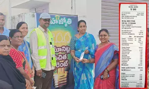 రాష్ట్ర వ్యాప్తంగా మొదలైన గృహజ్యోతి జీరో బిల్లుల జారీ