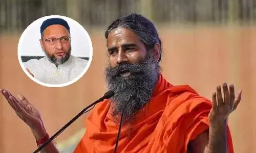 ఒవైసీ పూర్వీకులపై రాందేవ్ బాబా వివాదాస్పద వ్యాఖ్యలు