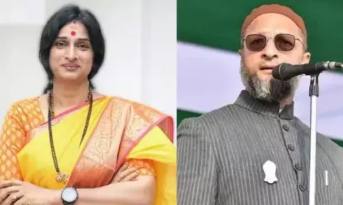 ‘అసద్ భాయ్.. నేనొస్తున్నా’.. హైదరాబాద్ బీజేపీ MP అభ్యర్థి మాధవీలత ఆసక్తికర వ్యాఖ్యలు