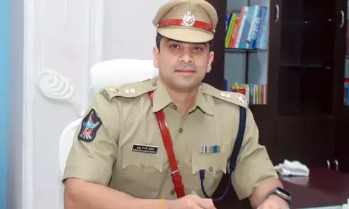 జిల్లా నూతన ఎస్పీగా బాధ్యతలు స్వీకరించిన కృష్ణ కాంత్ పటేల్