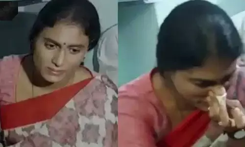 ఆ విషయంలో కంటతడి పెట్టుకున్న వైఎస్ షర్మిల