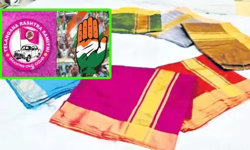 కాంగ్రెస్, బీఆర్ఎస్ మధ్య బతుకమ్మ చీరల వివాదం.. ఆ నేత వ్యాఖ్యలతో ముదురుతున్న గొడవ