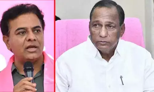 కాంగ్రె‌స్‌లోకి వెళ్తాడని ప్రచారం.. మల్లారెడ్డితో కేటీఆర్ భేటీ