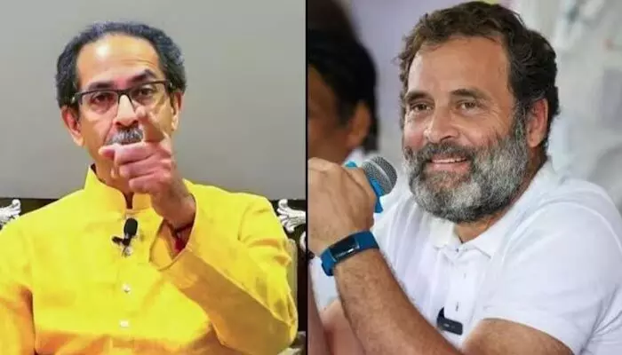 మహారాష్ట్ర ‘ఇండియా’ కూటమిలో విభేదాలు: ఉద్ధవ్ థాక్రేపై కాంగ్రెస్ ధ్వజం మహారాష్ట్ర ‘ఇండియా’ కూటమిలో విభేదాలు: ఉద్ధవ్ థాక్రేపై కాంగ్రెస్ ధ్వజం