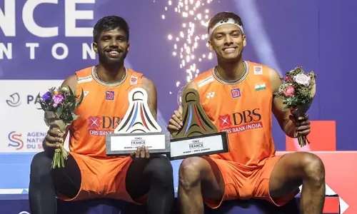 సాత్విక్ జోడీ అదరహో.. ఫ్రెంచ్ ఓపెన్ టైటిల్ కైవసం