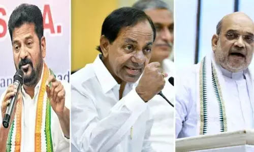 ఒకేరోజు బరిలోకి అమిత్ షా, రేవంత్, KCR.. రాష్ట్ర రాజకీయాల్లో కాక రేపనున్న మార్చి ‘12’