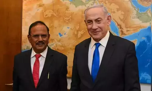 నెతన్యాహుతో అజిత్ దోవల్ భేటీ: కీలక విషయాలపై చర్చ