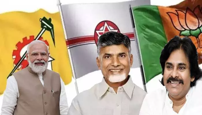 ఎన్నికలకు సిద్దమవుతున్న త్రికూటమి..నేడు భూమిపూజకు ఏర్పాట్లు..కారణం ఇదే ఎన్నికలకు సిద్దమవుతున్న త్రికూటమి..నేడు భూమిపూజకు ఏర్పాట్లు..కారణం ఇదే