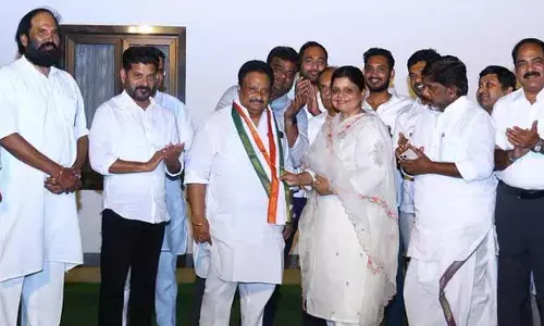 BREAKING: టీ-బీజేపీకి భారీ షాక్.. కాంగ్రెస్‌లో చేరిన మాజీ MP జితేందర్ రెడ్డి