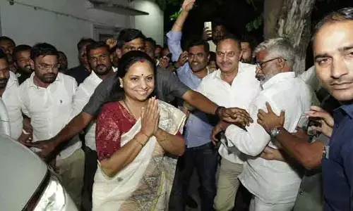 ఢిల్లీ: ఎమ్మెల్సీ కవితకు వైద్య పరీక్షలు పూర్తి
