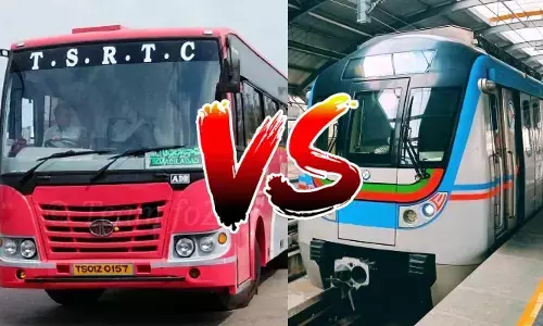 HYD METRO: హైదరాబాద్ మెట్రోపై ‘మహాలక్ష్మి’ ఎఫెక్ట్.. పూర్తిగా తగ్గిన మహిళల రద్దీ