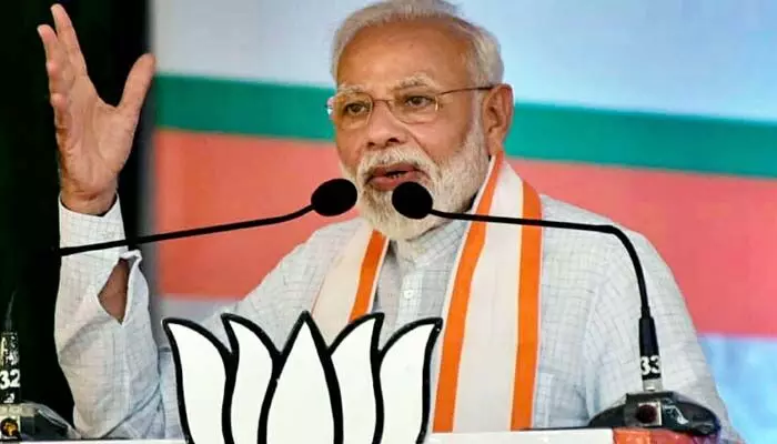 ‘శక్తి’ని కాపాడుకునేందుకు నా ప్రాణాలను అడ్డువేస్తా: ప్రధాని మోడీ ‘శక్తి’ని కాపాడుకునేందుకు నా ప్రాణాలను అడ్డువేస్తా: ప్రధాని మోడీ