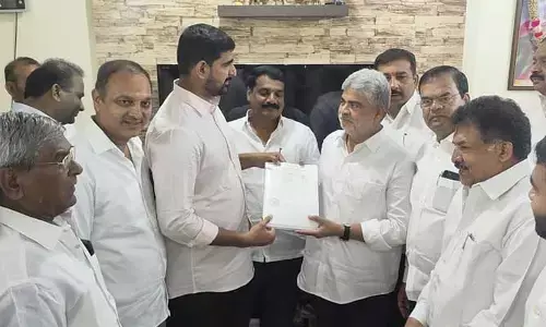 MLA దానం నాగేందర్‌పై స్పీకర్‌కు ఫిర్యాదు