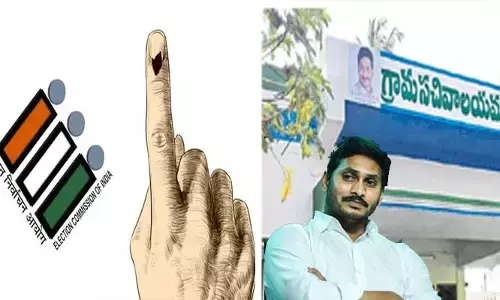 ఎన్నికల కోడ్ ను తుంగలో తొక్కిన అధికార పార్టీ.. వివాదాస్పదంగా వైసీపీ తీరు