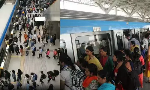 అది అవ్వదమ్మా! క్యూ లైన్‌లో హైదరాబాద్ మెట్రో ఎక్కడం సాధ్యమేనా?