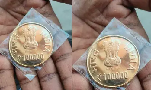 Viral News: లక్ష కాయిన్ విడుదల చేసిన కేంద్రం.. కాయిన్ ఫోటోలు వైరల్