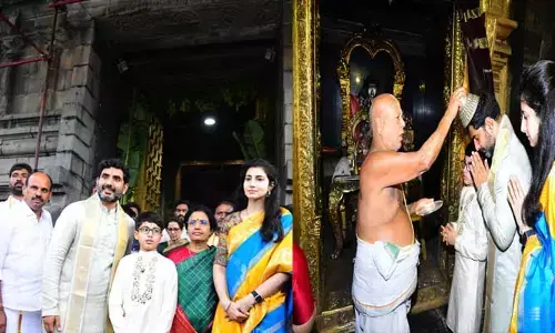 Breaking News: శ్రీవారి సేవలో నారా కుటుంబం