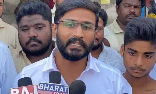 బీఆర్ఎస్ నేత క్రిశాంక్‌పై MLC బల్మూరి వెంకట్ సీరియస్