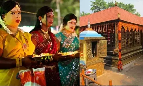 ఈ ఆలయానికి పురుషులు రావాలంటే.. చీర కట్టుకోవాల్సిందే..