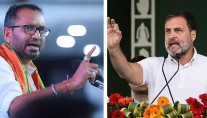 రాహుల్ గాంధీపై సీపీఐ అభ్యర్థి పోటీయా..ఎందుకు ? : బీజేపీ