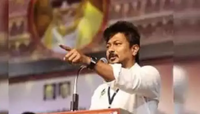 మోడీని ఇంటికి పంపే వరకు నిద్రపోము: డీఎంకే నేత ఉదయనిధి స్టాలిన్ మోడీని ఇంటికి పంపే వరకు నిద్రపోము: డీఎంకే నేత ఉదయనిధి స్టాలిన్