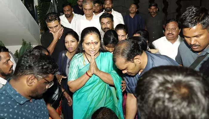‘బీజేపీతో పొత్తుకు KCR అంగీకరించలేదు.. కవిత అరెస్ట్కు అదే కారణం’ ‘బీజేపీతో పొత్తుకు KCR అంగీకరించలేదు.. కవిత అరెస్ట్కు అదే కారణం’