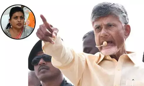 Praja Galam: జబర్దస్తీ ఎమ్మెల్యే అంటూ రోజాపై చంద్రబాబు సెటైర్స్