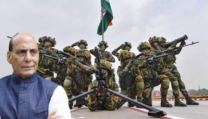 AGNIVEER: నిరుద్యోగులకు బంపర్ ఆఫర్.. అగ్నివీర్, అగ్నిపథ్ నియామకాలపై కేంద్ర మంత్రి రాజ్నాథ్ కీలక ప్రకటన AGNIVEER: నిరుద్యోగులకు బంపర్ ఆఫర్.. అగ్నివీర్, అగ్నిపథ్ నియామకాలపై కేంద్ర మంత్రి రాజ్నాథ్ కీలక ప్రకటన