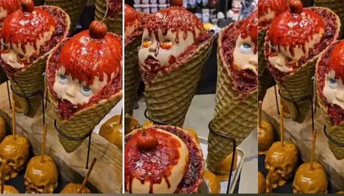 Devil ice cream: దయ్యం మొకపోడ.. ఇదేం ఐస్ క్రీం రా.. భయపెట్టి చంపేస్తున్నావు ! Devil ice cream: దయ్యం మొకపోడ.. ఇదేం ఐస్ క్రీం రా.. భయపెట్టి చంపేస్తున్నావు !