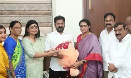 సీఎం రేవంత్ రెడ్డితో నందమూరి సుహాసిని భేటీ..ఎంపీ ఎన్నికల వేళ మరో ఆసక్తికర పరిణామం