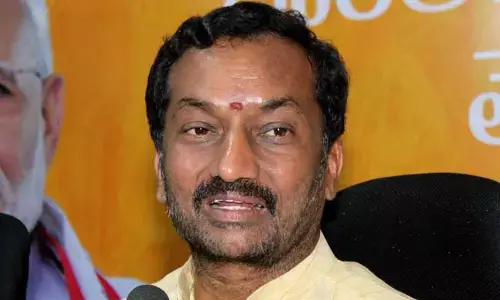 BJP MP అభ్యర్థి రఘునందన్ రావుపై ఈసీకి ఫిర్యాదు