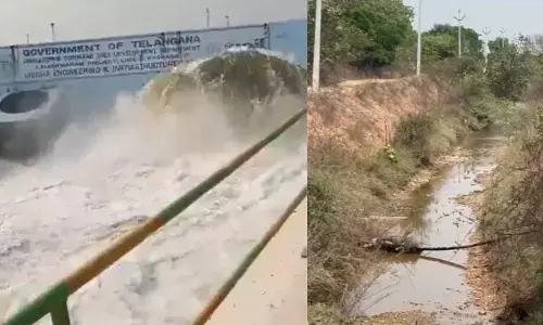 ఒక్క రోజు మురిపమేనా? కాళేశ్వరం నీళ్లు వదిలారని ప్రచారం!