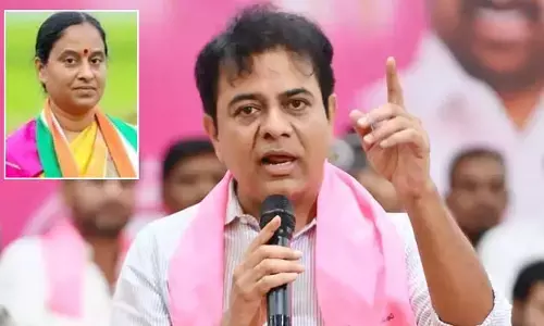 BREAKING: మంత్రి కొండా సురేఖపై కేటీఆర్ వివాదాస్పద వ్యాఖ్యలు, తా.... తీస్తానంటూ వివాదాస్పద వ్యాఖ్యలు